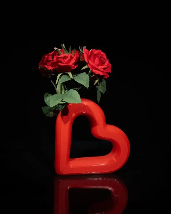 Vaza Geometric Heart - imagine 2