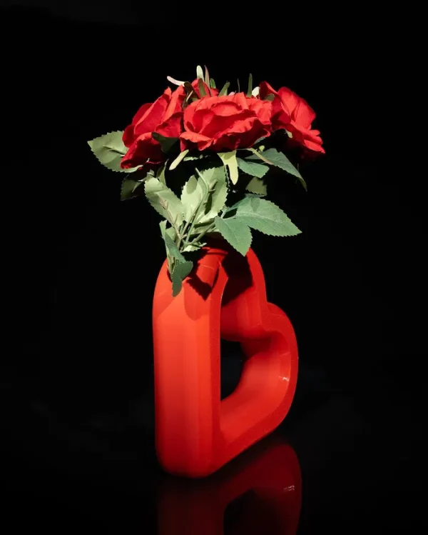 Vaza Geometric Heart - imagine 5