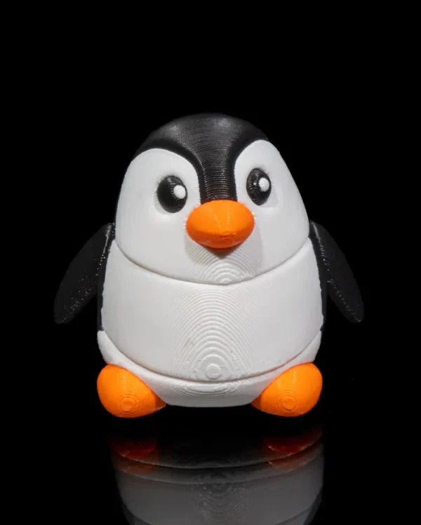 Toy Chubby Penguin - imagine 2