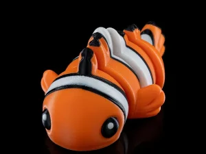 Toy Cute Flexi Clown Fish