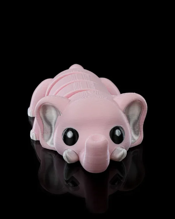 Breloc Cute Flexi Elephant - imagine 8