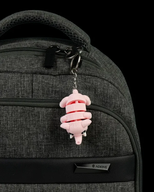 Breloc Cute Flexi Elephant - imagine 2