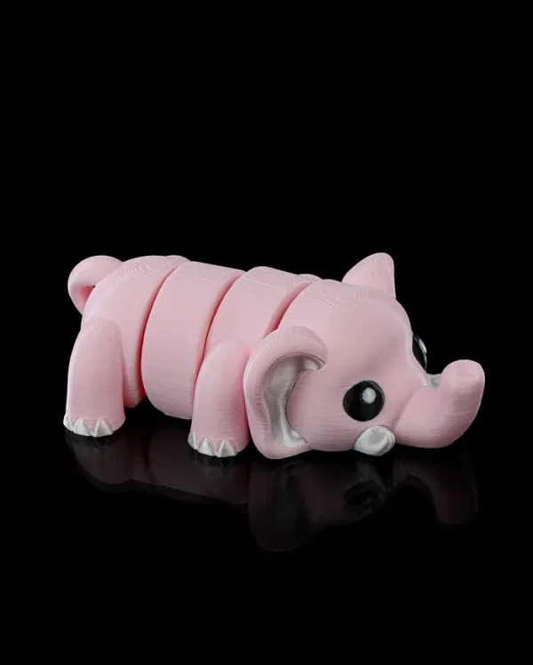 Breloc Cute Flexi Elephant - imagine 7
