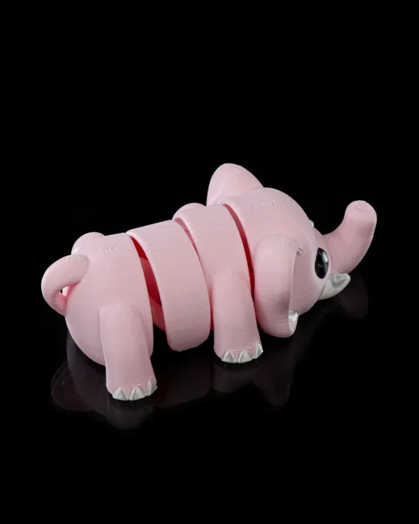 Breloc Cute Flexi Elephant - imagine 6