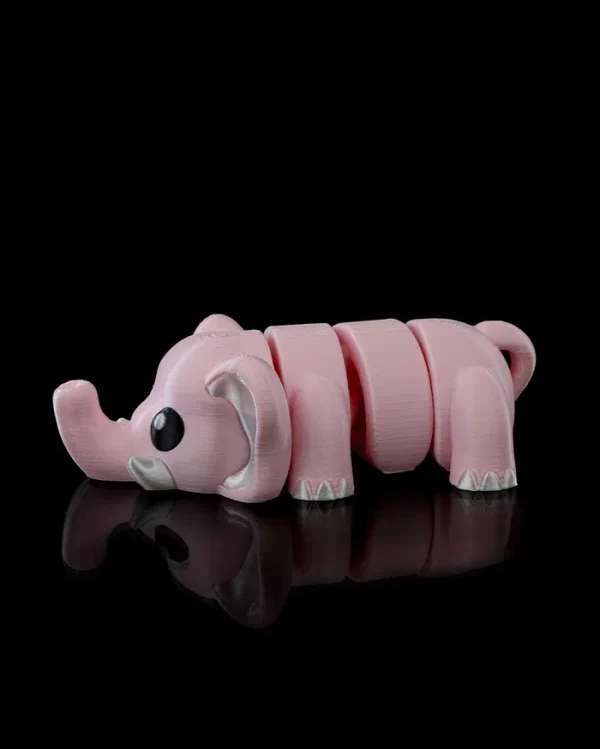 Breloc Cute Flexi Elephant - imagine 4