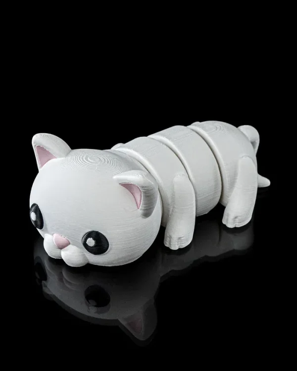 Breloc Cute Flexi Cat Multicolor - imagine 6