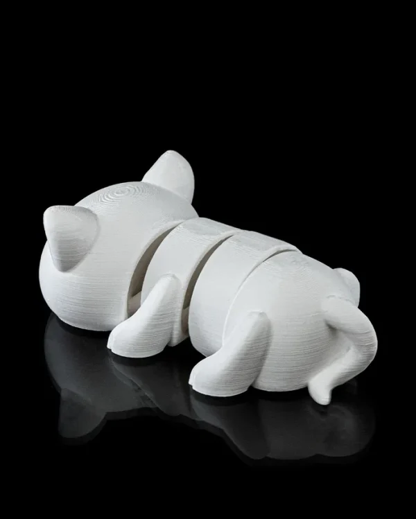Breloc Cute Flexi Cat Multicolor - imagine 5