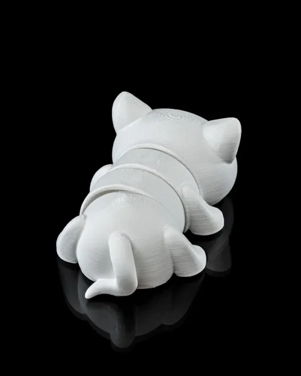 Breloc Cute Flexi Cat Multicolor - imagine 4