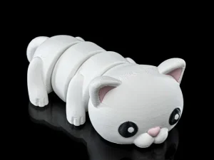 Breloc Cute Flexi Cat Multicolor