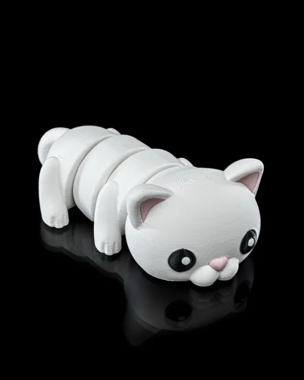 Breloc Cute Flexi Cat Multicolor