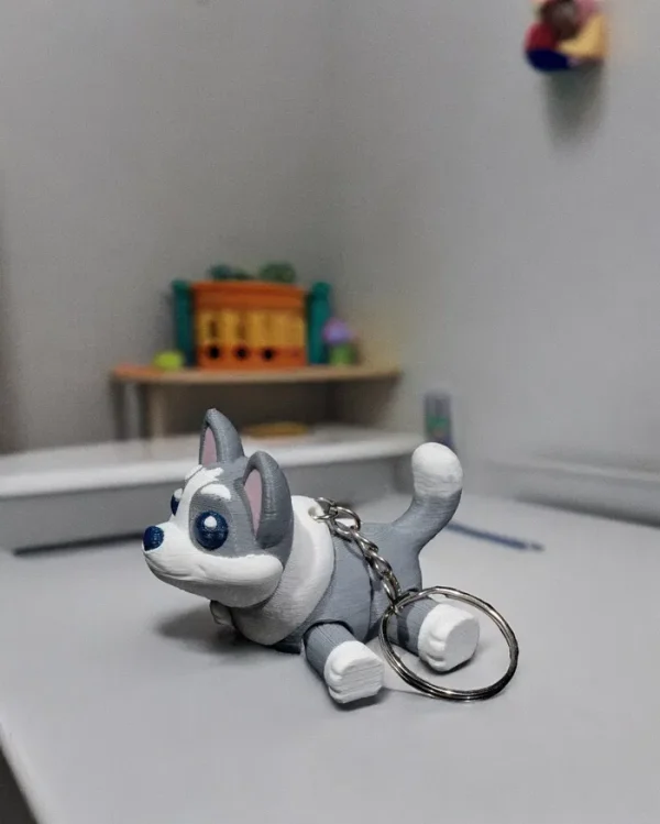 Breloc Sled Dog - imagine 7
