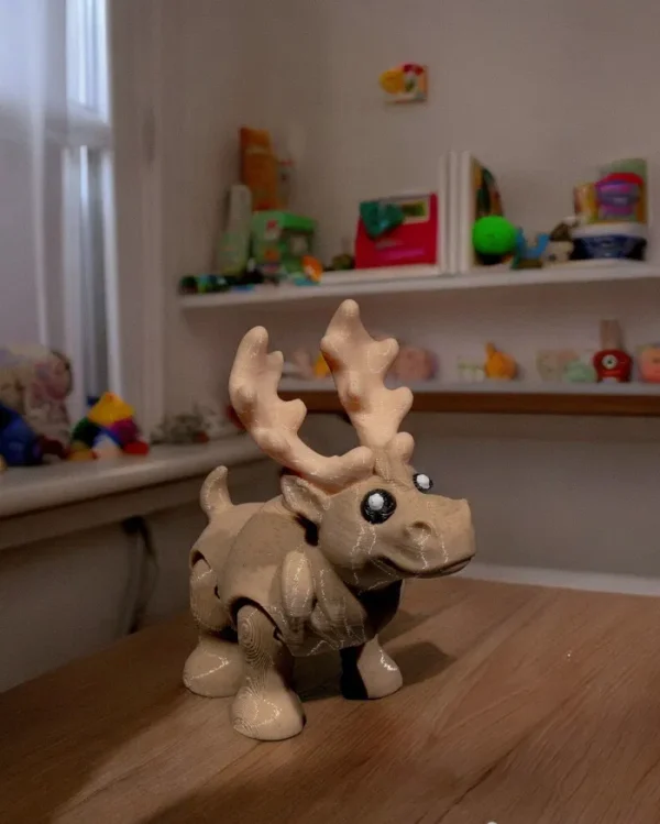 Breloc Snow Moose - imagine 6