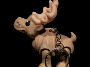 Breloc Snow Moose