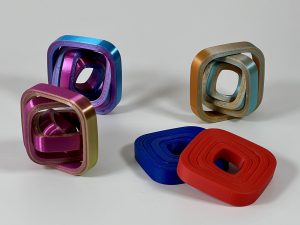 Breloc Fidget Axis Spinner