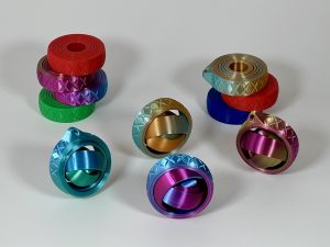Breloc Fidget Gyro Spinner
